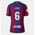 Tanie Strój piłkarski Barcelona Paez Gavi #6 Koszulka Podstawowej dla damskie 2023-24 Krótkie Rękawy
